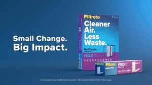 New Filtrete Refillable Air Filter delivers cleaner air and less waste