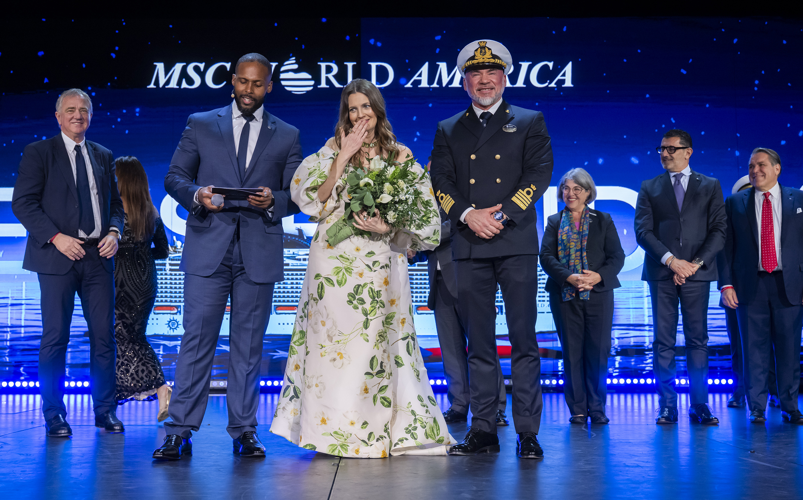 MSC CRUISES OFFICIALLY NAMES MSC WORLD AMERICA AT NEW MSC MIAMI CRUISE TERMINAL