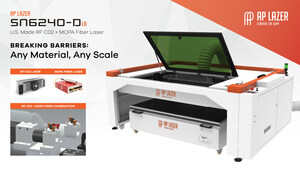 AP Lazer® to Debut World's First Dual MOPA Fiber + CO₂ Laser System