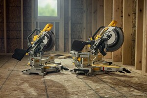 DEWALT® Sets New Benchmark in its Cordless Cut Capacity with Release of the 20V MAX* XR® 12-In. Double Bevel Sliding Miter Saw