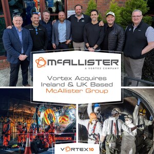 Vortex erweitert seine Präsenz in Großbritannien mit der Übernahme der McAllister Group