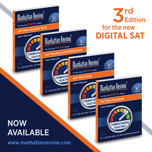 Manhattan Review Releases 3rd Edition of Acclaimed Prep Book Series Designed for Digital SAT Test