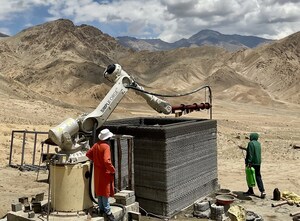 India's Deeptech Company Simpliforge Sets Global Record with World's Highest On-Site 3D Printed Structure in the Himalayas